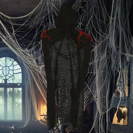 Halloween Puppe Geist mit Kette 50cm