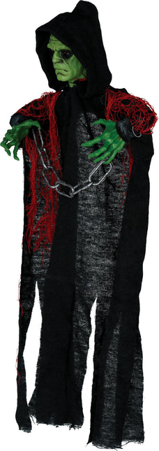 Halloween Puppe Geist mit Kette 50cm