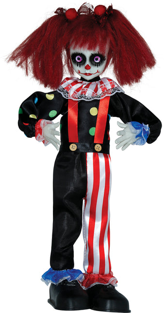 Halloween Puppe Clown 40cm