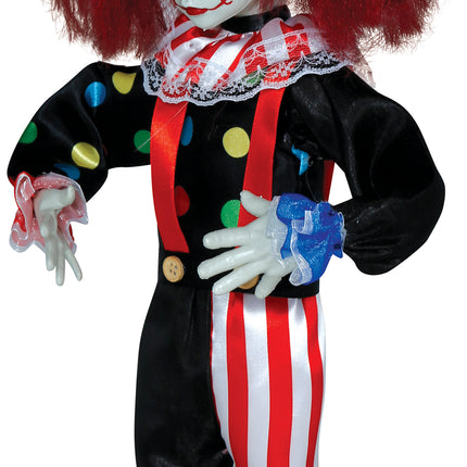 Halloween Puppe Clown 40cm