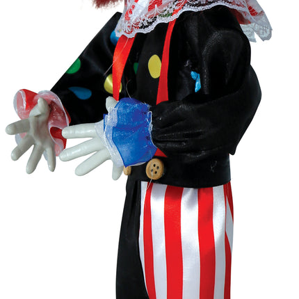 Halloween Puppe Clown 40cm
