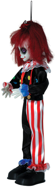 Halloween Puppe Clown 40cm