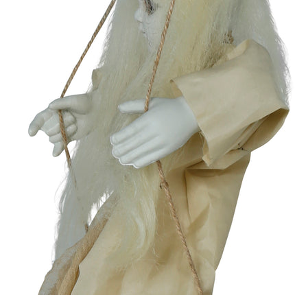 Halloween Puppe mit Licht und Sound 75cm