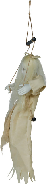Halloween Puppe mit Licht und Sound 75cm