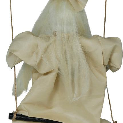 Halloween Puppe mit Licht und Sound 75cm