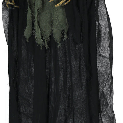 Halloween Puppe Kürbis mit Licht 1,2m