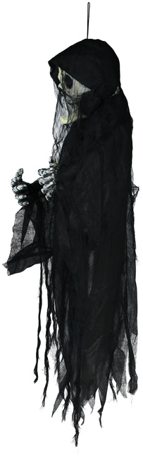 Halloween Puppe Skelett mit Licht, Sound und Bewegung 1,20m