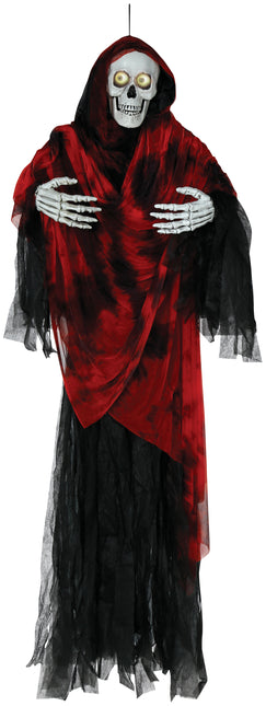 Halloween Puppe Skelett mit Licht und beweglichen Augen 1,7m