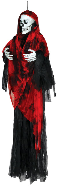 Halloween Puppe Skelett mit Licht und beweglichen Augen 1,7m