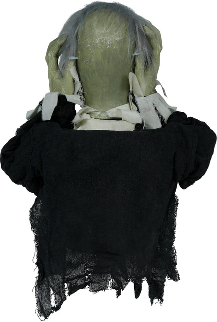 Halloween Puppe Zombie mit Licht, Sound und Bewegung 55cm