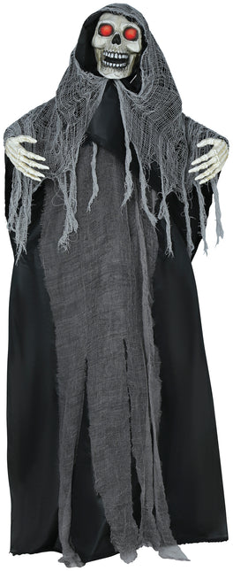 Halloween Puppe Skelett mit Licht, Sound und Bewegung 1,7m