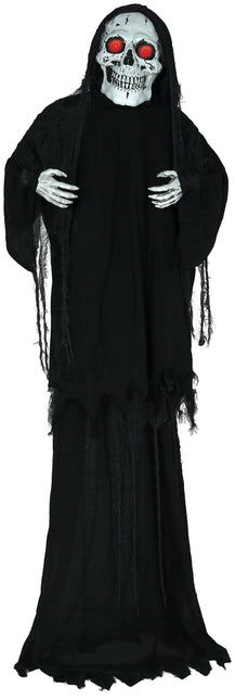 Halloween-Puppe Skelett mit Licht, Sound und Bewegung 2,6m