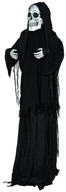 Halloween-Puppe Skelett mit Licht, Sound und Bewegung 2,6m