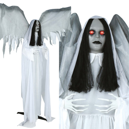 Halloween-Puppe mit Licht, Geräuschen und Bewegung 1,7 m