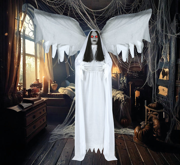 Halloween-Puppe mit Licht, Geräuschen und Bewegung 1,7 m