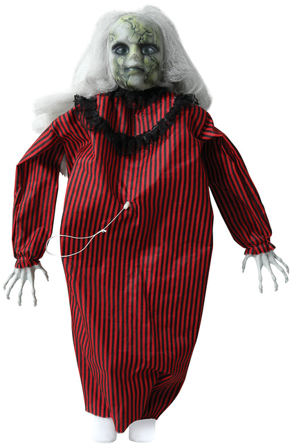 Hängende Halloween-Dekoration mit Licht, Ton und Bewegung 70cm