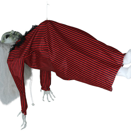 Hängende Halloween-Dekoration mit Licht, Ton und Bewegung 70cm