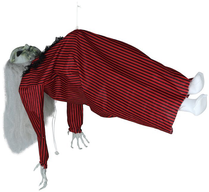 Hängende Halloween-Dekoration mit Licht, Ton und Bewegung 70cm
