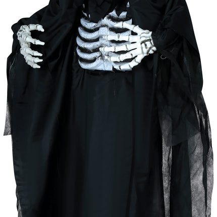 Halloween Puppe Skelett mit Licht und Sound 1,8m