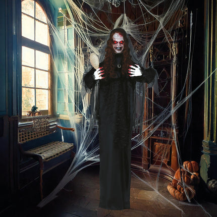 Vampirpuppe mit Licht, Ton und Bewegung 1,7 m