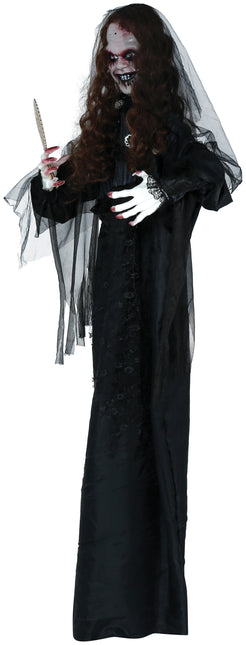Vampirpuppe mit Licht, Ton und Bewegung 1,7 m