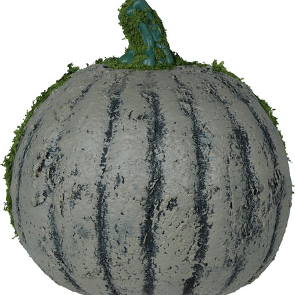 Halloween Kürbis Moos mit Licht 20cm