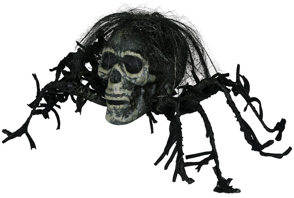Halloween Fake Spinnenschädel 38cm