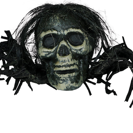 Halloween Fake Spinnenschädel 38cm