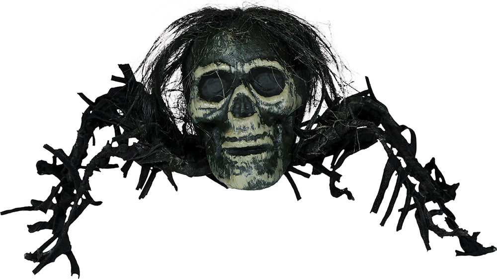 Halloween Fake Spinnenschädel 38cm