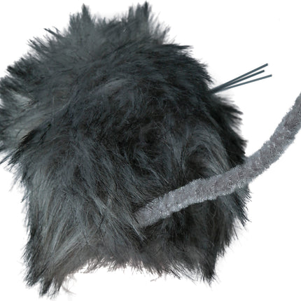 Graue Fake-Maus 11cm