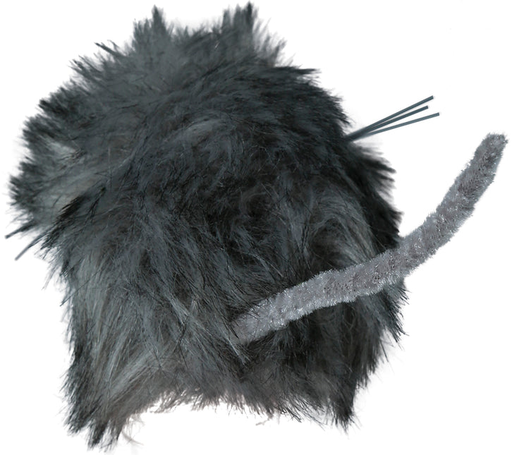 Graue Fake-Maus 11cm