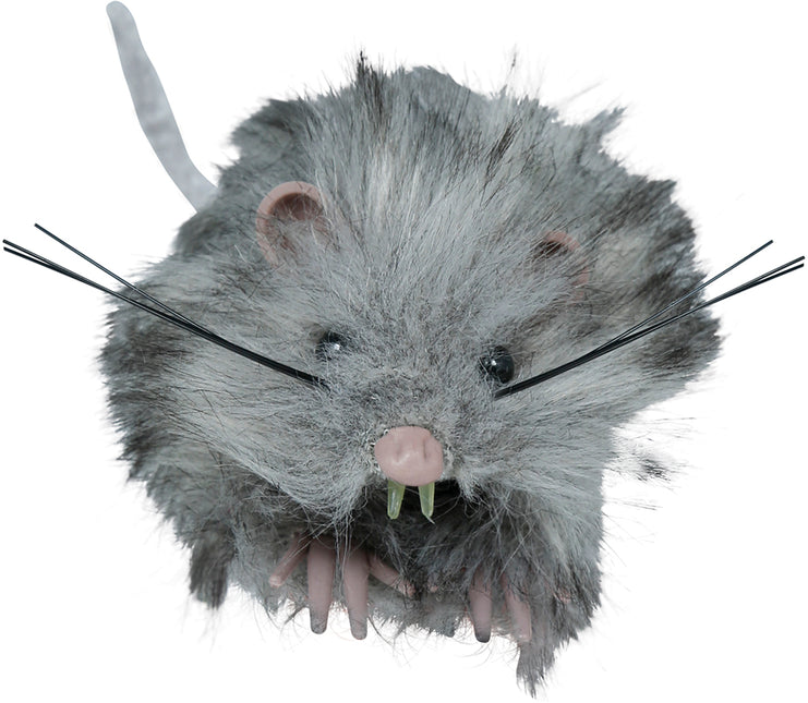 Graue Fake-Maus 11cm