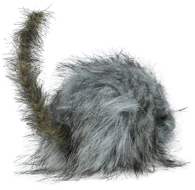 Graue künstliche Ratte 16cm