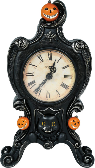 Halloween Uhr antik 24cm