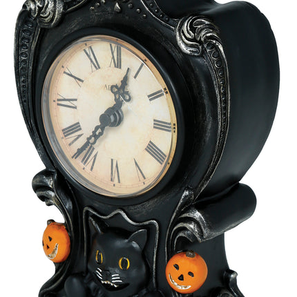 Halloween Uhr antik 24cm