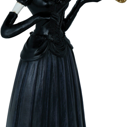 Halloween Skelett Frau mit Geige 26cm