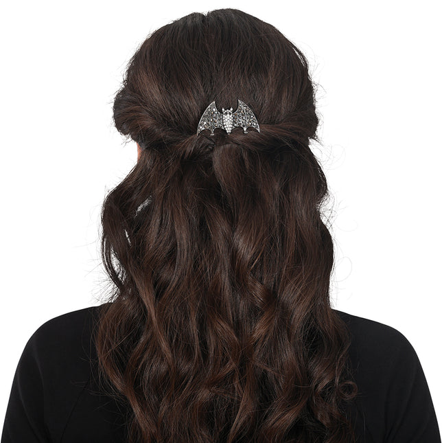 Fledermaus Haarspange 9cm 2St
