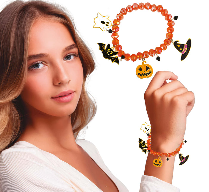 Halloween Armband Orange