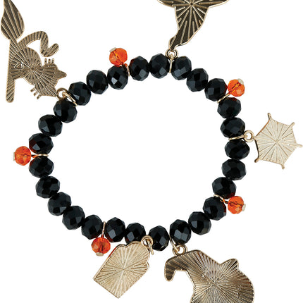 Halloween Armband Schwarz