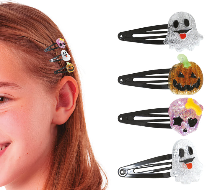 Halloween Haarnadeln Metall 3tlg