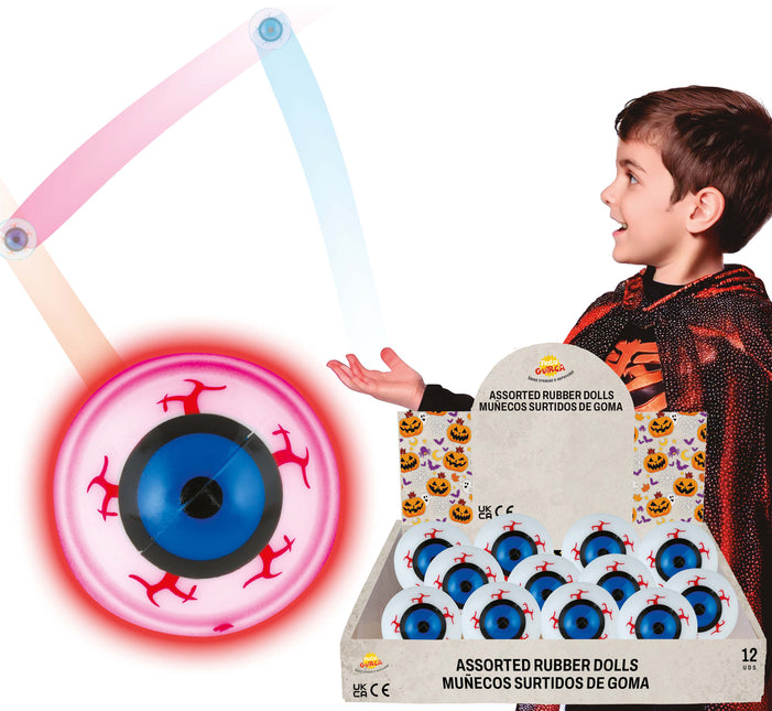 Halloween Breakout präsentiert Bouncing Ball Eyeball 5.5cm 12pcs