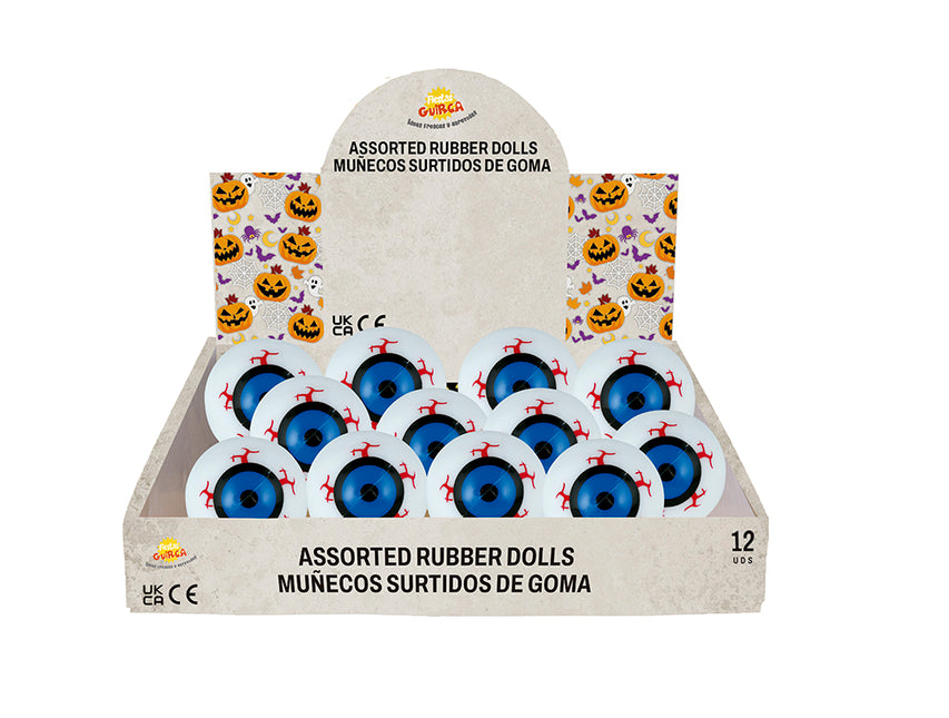 Halloween Breakout präsentiert Bouncing Ball Eyeball 5.5cm 12pcs