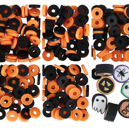 Halloween Bastelset Armbänder Perlen machen