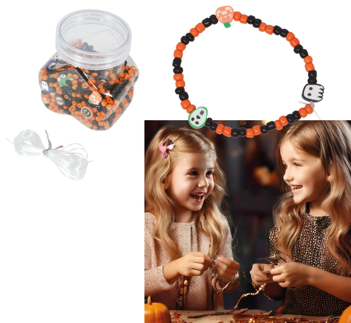 Halloween Bastelset Armbänder basteln