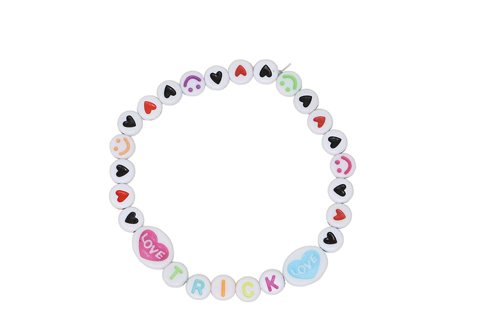 Halloween Bastelset Armband Buchstaben und Zahlen herstellen