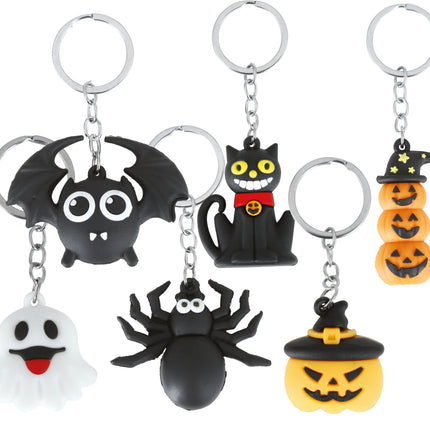 Halloween Share Gifts Schlüsselanhänger 4,5cm 6 Stk