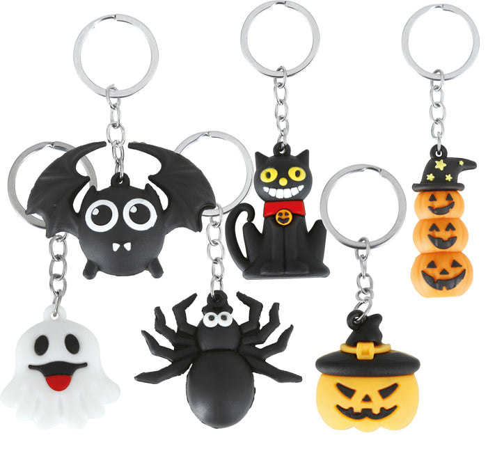Halloween Share Gifts Schlüsselanhänger 4,5cm 6 Stk