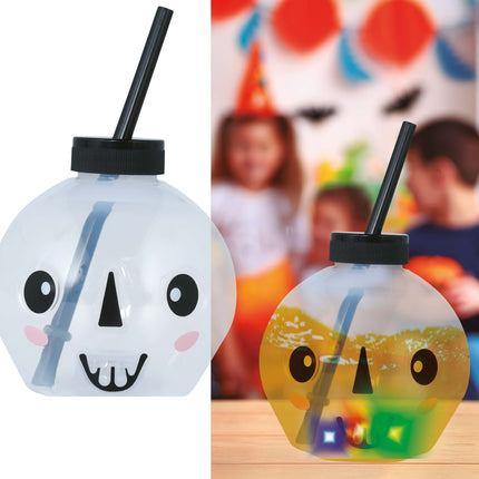 Halloween Tasse Skelett 17cm