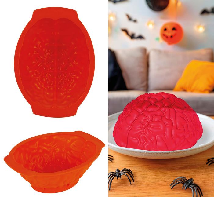 Halloween Schokoladenform Gehirn 24cm