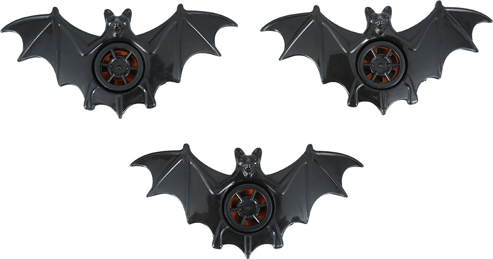 Schwarze Fake Fledermaus 9cm 3Stück